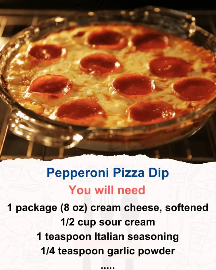 Pepperoni Pizza Dip